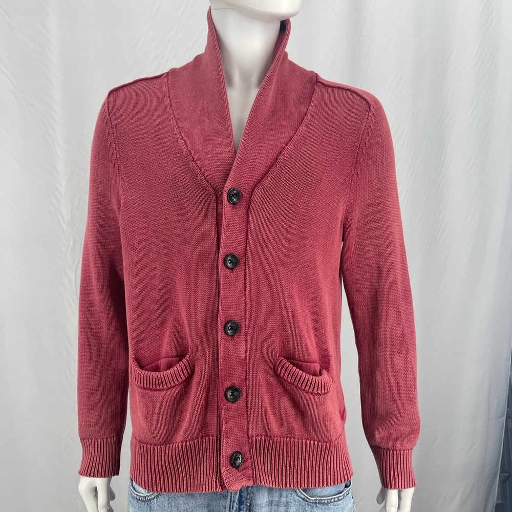 American Eagle Outfitters Men's Rose Cardigan Sweater